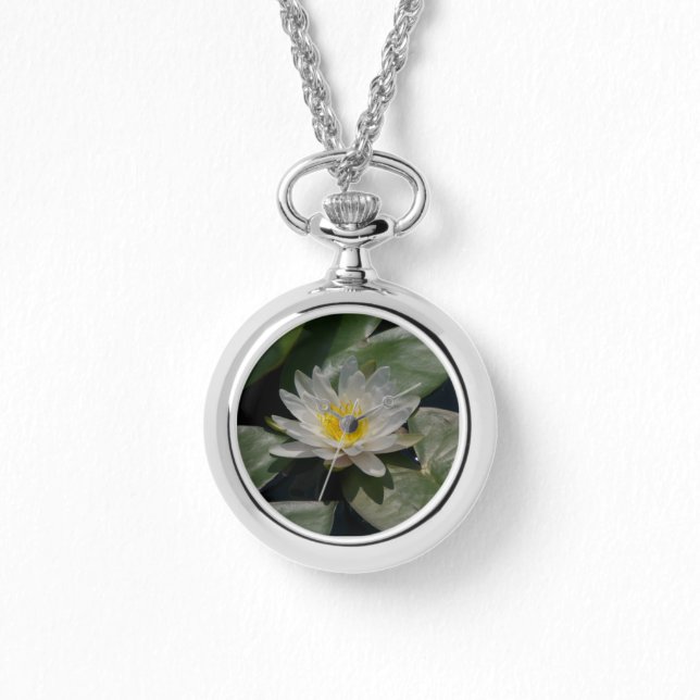 White Lotus Waterlily Watch Armbandsur (Framsida)