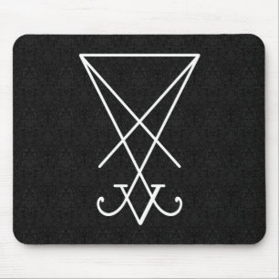 White Lucifer Alchemy Sigil Gothic Art Musmatta