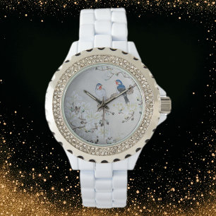 White Magnolia Armbandsur