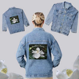 White Magnolia Flower Southern Charm