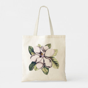 White Magnolia Flower Tygkasse