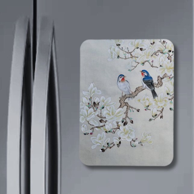 White Magnolia Magnet (Skapare uppladdad)