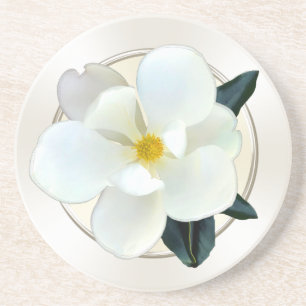 White Magnolia Underlägg, Buy 1 eller en uppsättni Underlägg