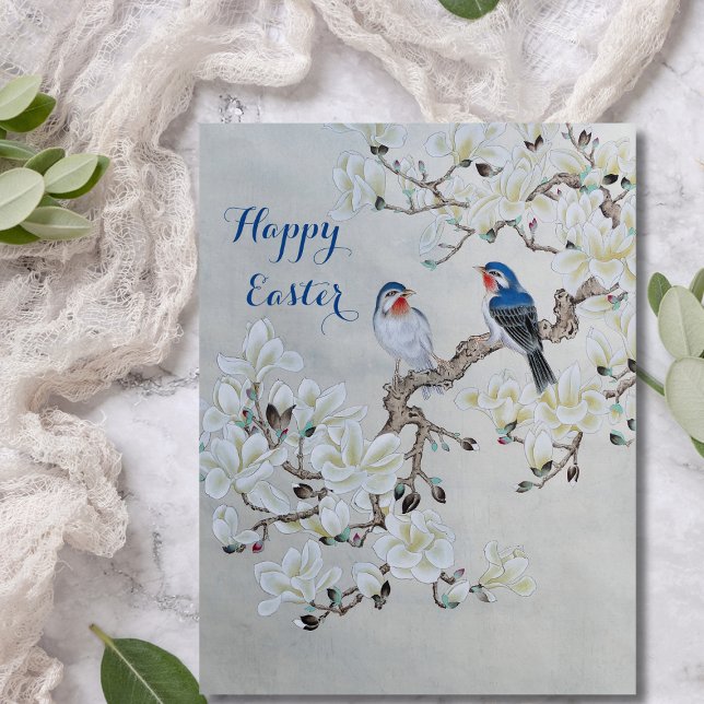 White Magnolia Vykort (Skapare uppladdad)