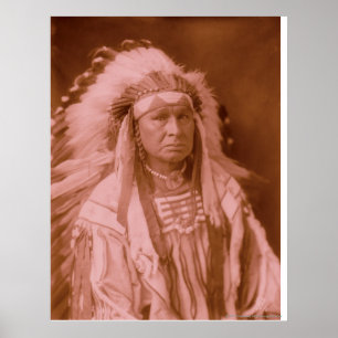 White Man Springa Him - Kråka Poster