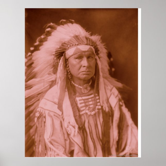 White Man Springa Him - Kråka Poster (Framsidan)