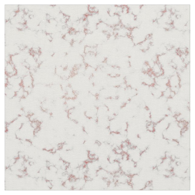 White Marble Carrara Ro Guld Glitter Struktur Tyg (Närbild)