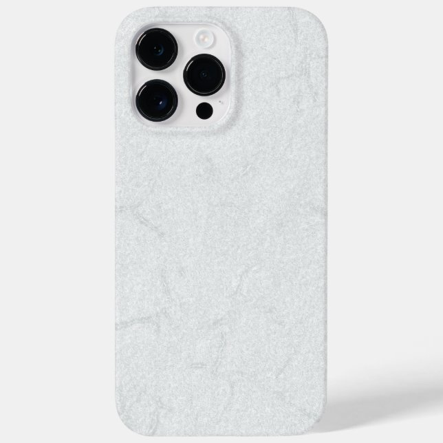White Marble iPhone 16 Pro Fodral (Baksida)