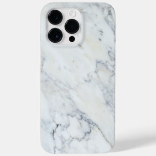 White Marble iPhone 16 Pro Fodral
