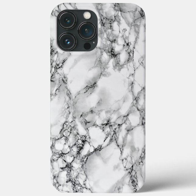 White Marble iphone case (Baksida)