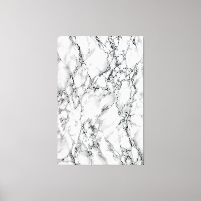 White Marble Kanvastryck (Framsida)