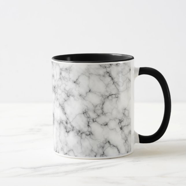White Marble Mugg (Höger)