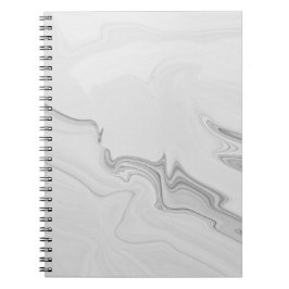 White Marble Notebook Anteckningsbok