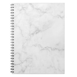 White Marble Notebook Anteckningsbok