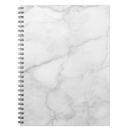 White Marble Notebook Anteckningsbok