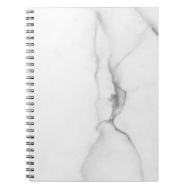 White Marble Notebook Anteckningsbok