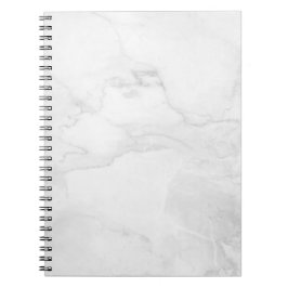White Marble Notebook Anteckningsbok