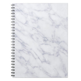 White Marble Notebook Anteckningsbok