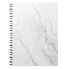 White Marble Notebook Anteckningsbok