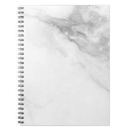 White Marble Notebook Anteckningsbok