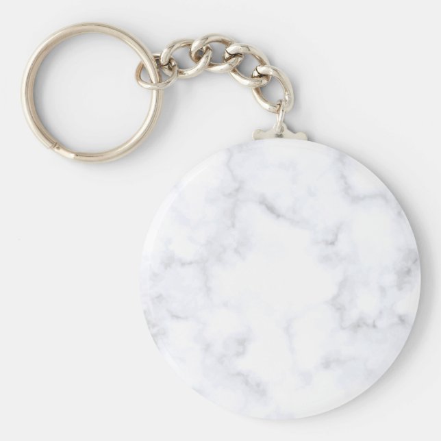 White Marble Nyckelring (Framsidan)