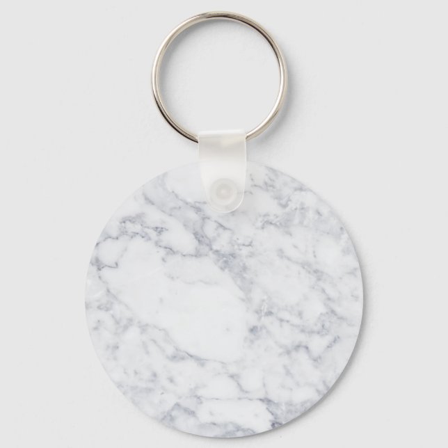 White Marble Nyckelring (Framsida)