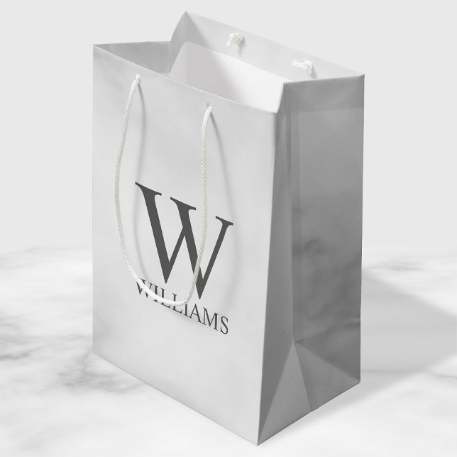 White Marble Personlig Monogram och Namn (Skapare uppladdad)
