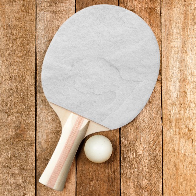 White Marble Stone Pingisracket (Skapare uppladdad)
