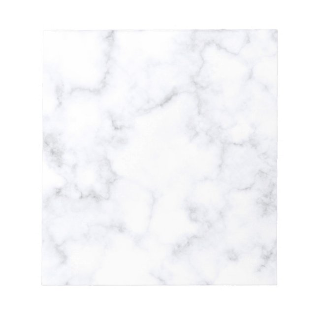 White Marble Struktur Anteckningsblock (Framsida)