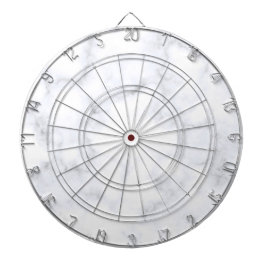 White Marble Struktur Darttavla