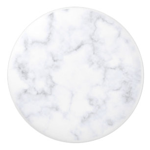 White Marble Struktur Knopp