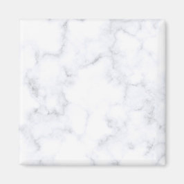 White Marble Struktur Magnet