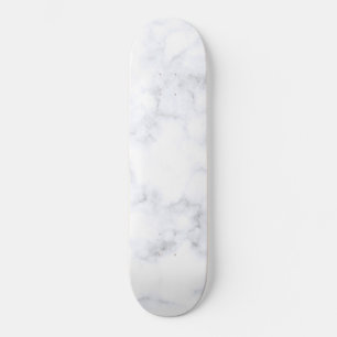 White Marble Struktur Mini Skateboard Bräda 18,5 Cm