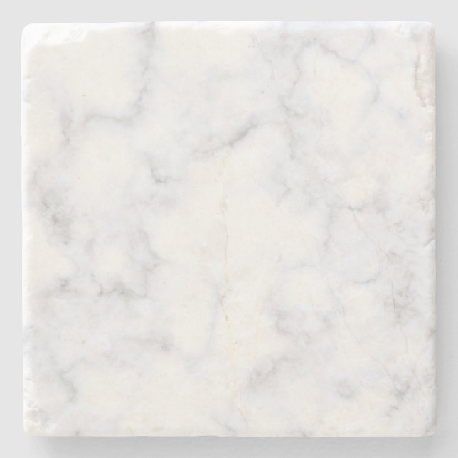 White Marble Struktur Stenunderlägg (Framsidan)