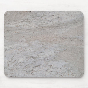 White Marble Swirled Mousepad Musmatta
