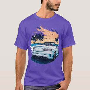 White Mercedes Benz C klass T Shirt
