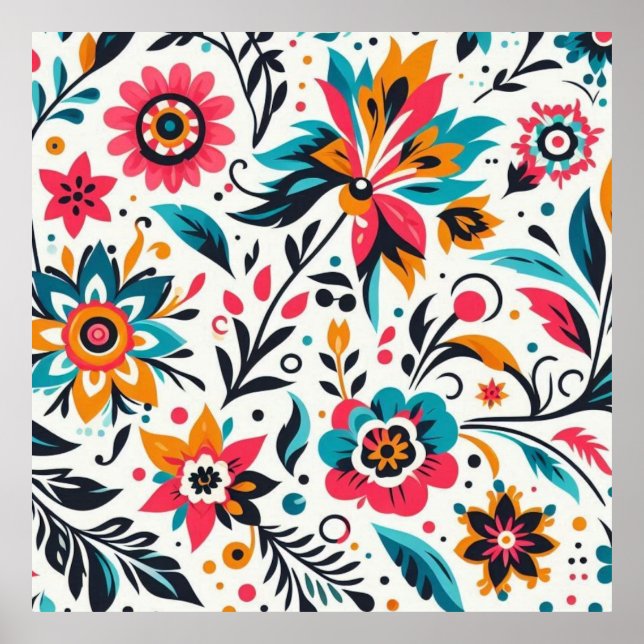 White Mexican Tasse Poster (Framsidan)