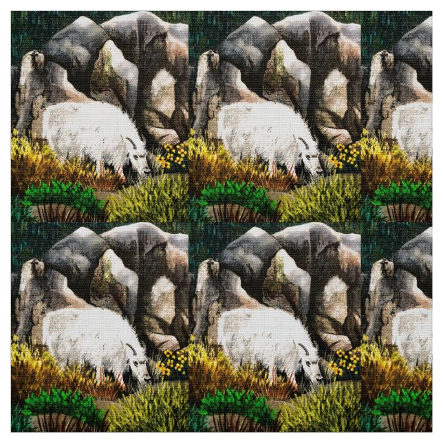 White Mountain Goat Junior Tyg (Provkarta)