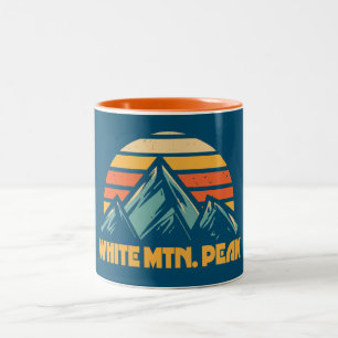 White Mountain Peak California Retro Turcos Två-Tonad Mugg