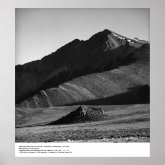 White Mountain Peak, juni 1964 av Ansel Adams Poster