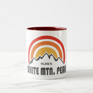 White Mountain Peak Kalifornien Två-Tonad Mugg