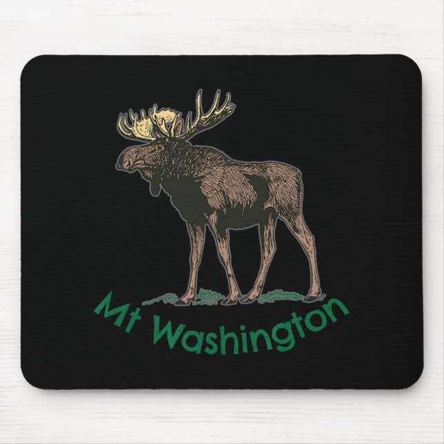 White Mountains Mt Washington New Hampshire Moose  Musmatta (Framsidan)
