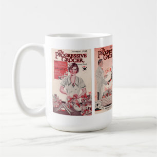 White Mugg med Emmett Watson art