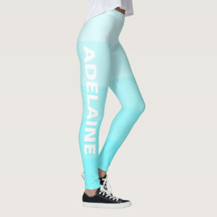 White Namn   Snyggt 5 Elektriska blåskärmsblock Leggings