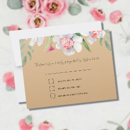 White Narcissus on Champagne OSA and Menu