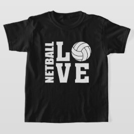 White Netball Kärlek, Netball Tee