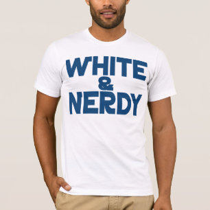 White och Nerdy Tröja