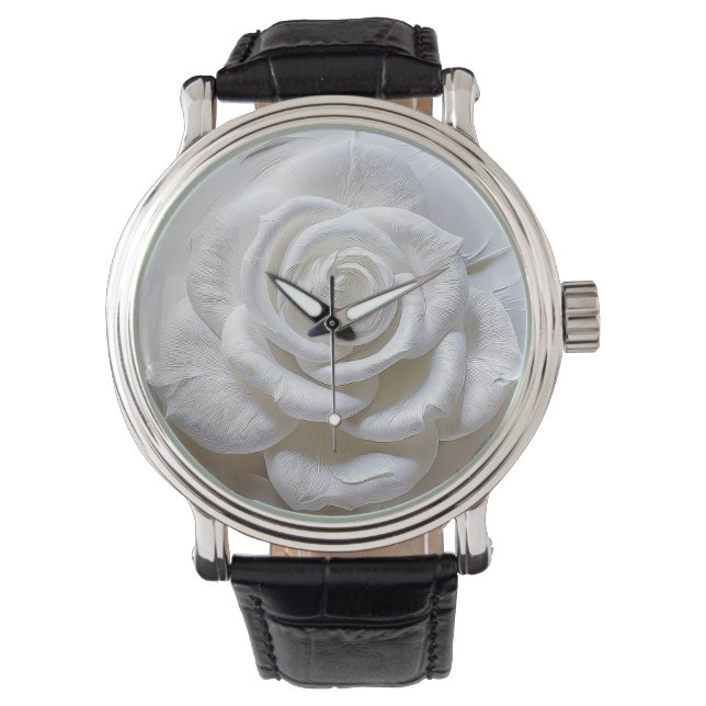 White On White - Skuldad Ro Armbandsur (Framsida)