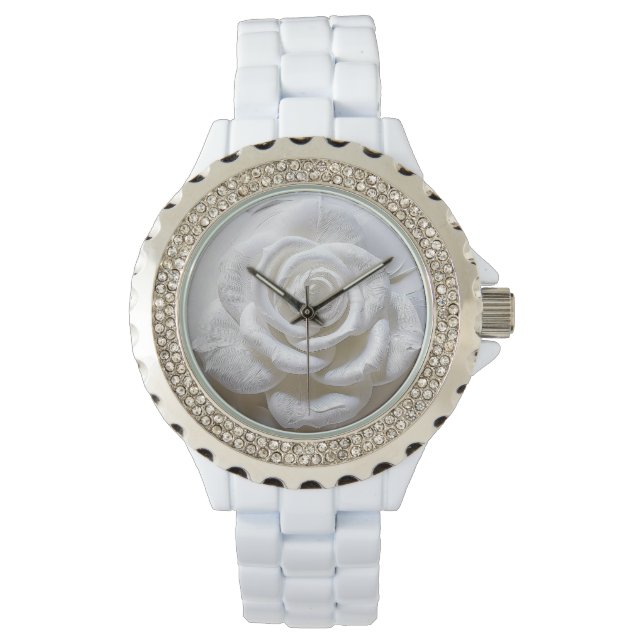 White On White - Skuldad Ro Armbandsur (Framsida)