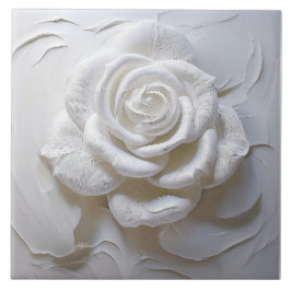 White On White - Skuldad Ro Kakelplatta